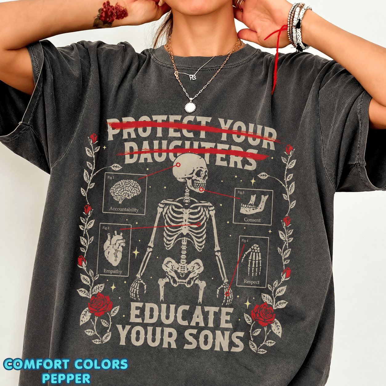 Protect Your Daughters Educate Your Sons Shirts