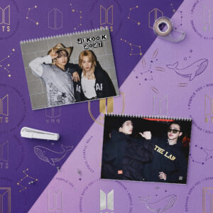 VL - Jungkook and Jimin 2027 Wall Calendar
