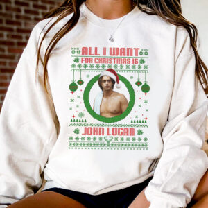 AT - [Ver 2] John Logan Christmas Shirt , Gift For fan