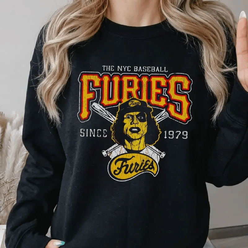 Vintage 1979 The Warriors Baseball Furies Shirt - Image 2