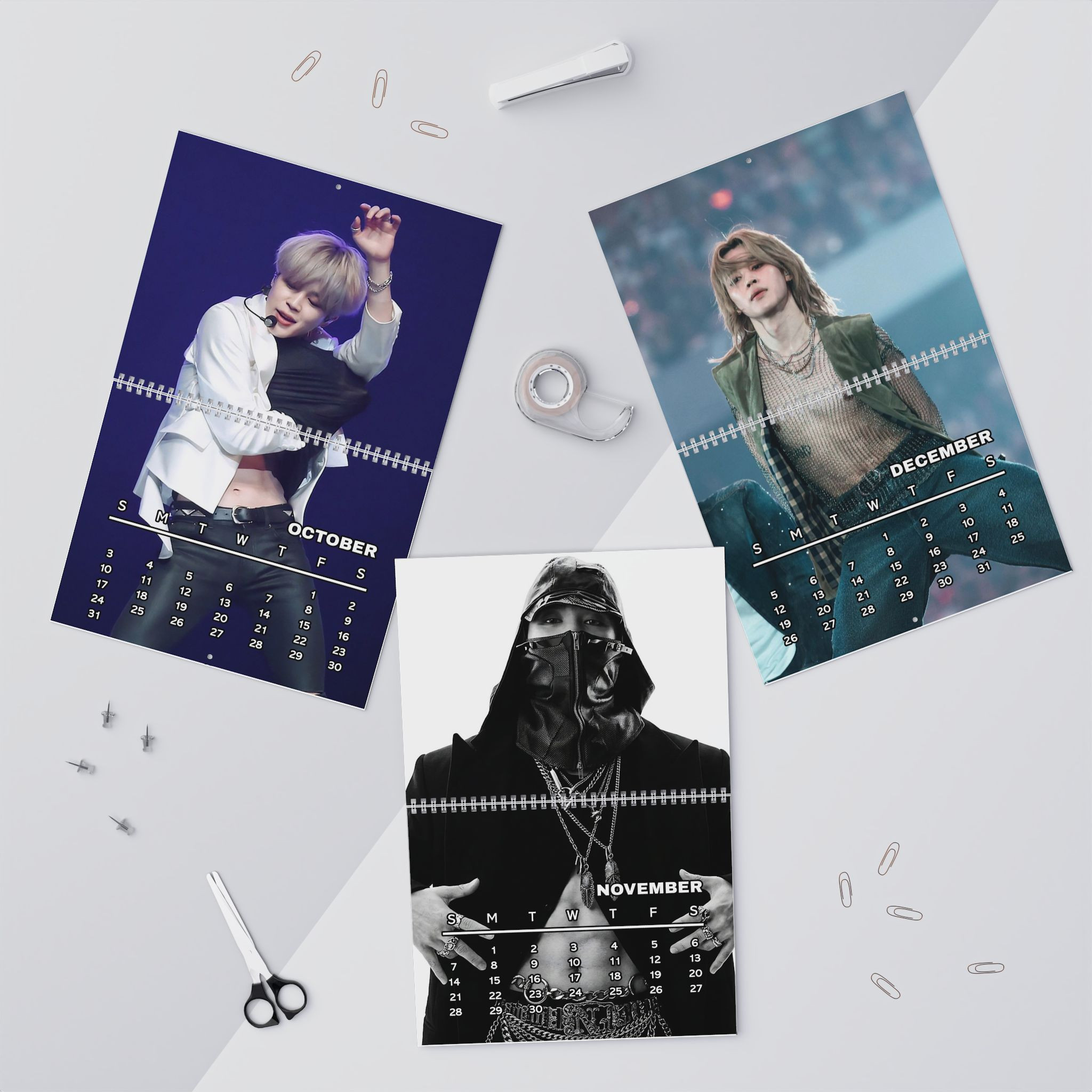 AT - BTS Jimin 2027 Wall Calendar - Image 5