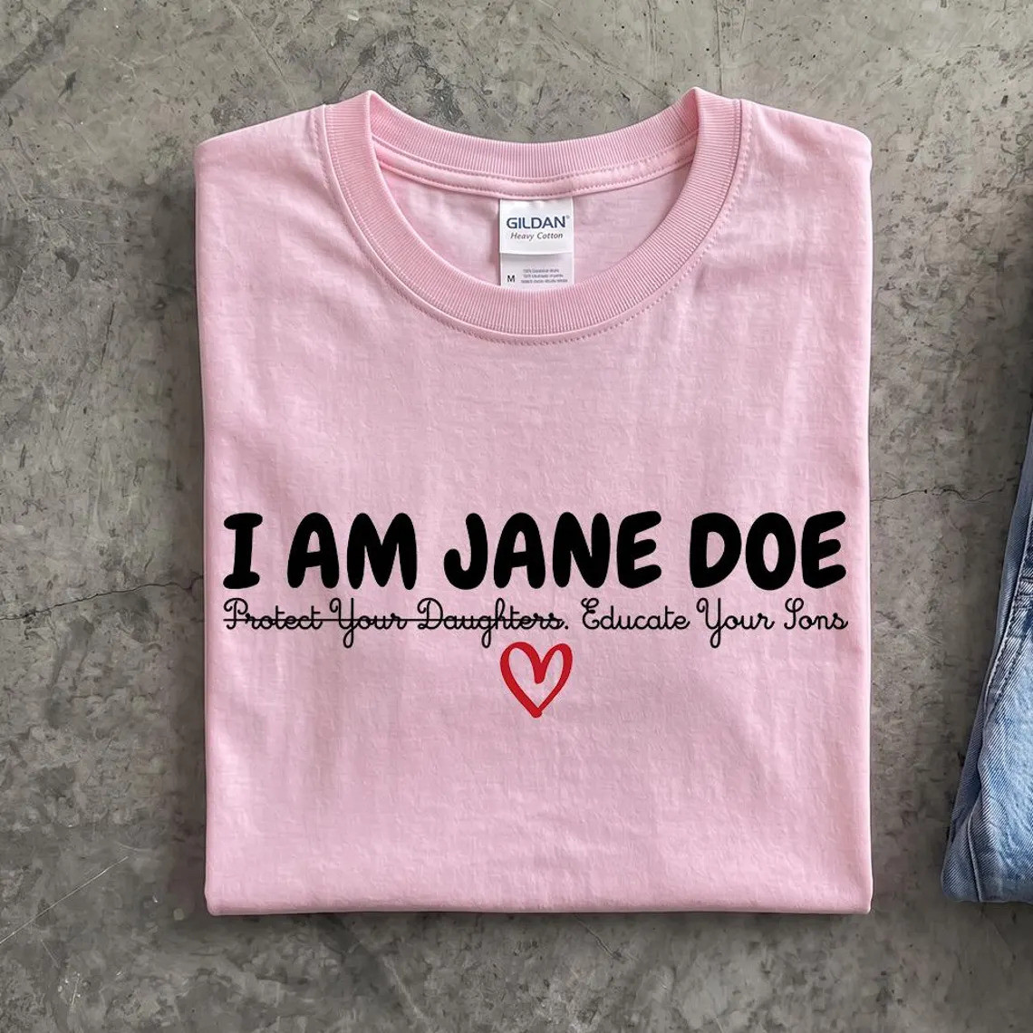 VL - I Am Jane Doe Women's Rights Shirt