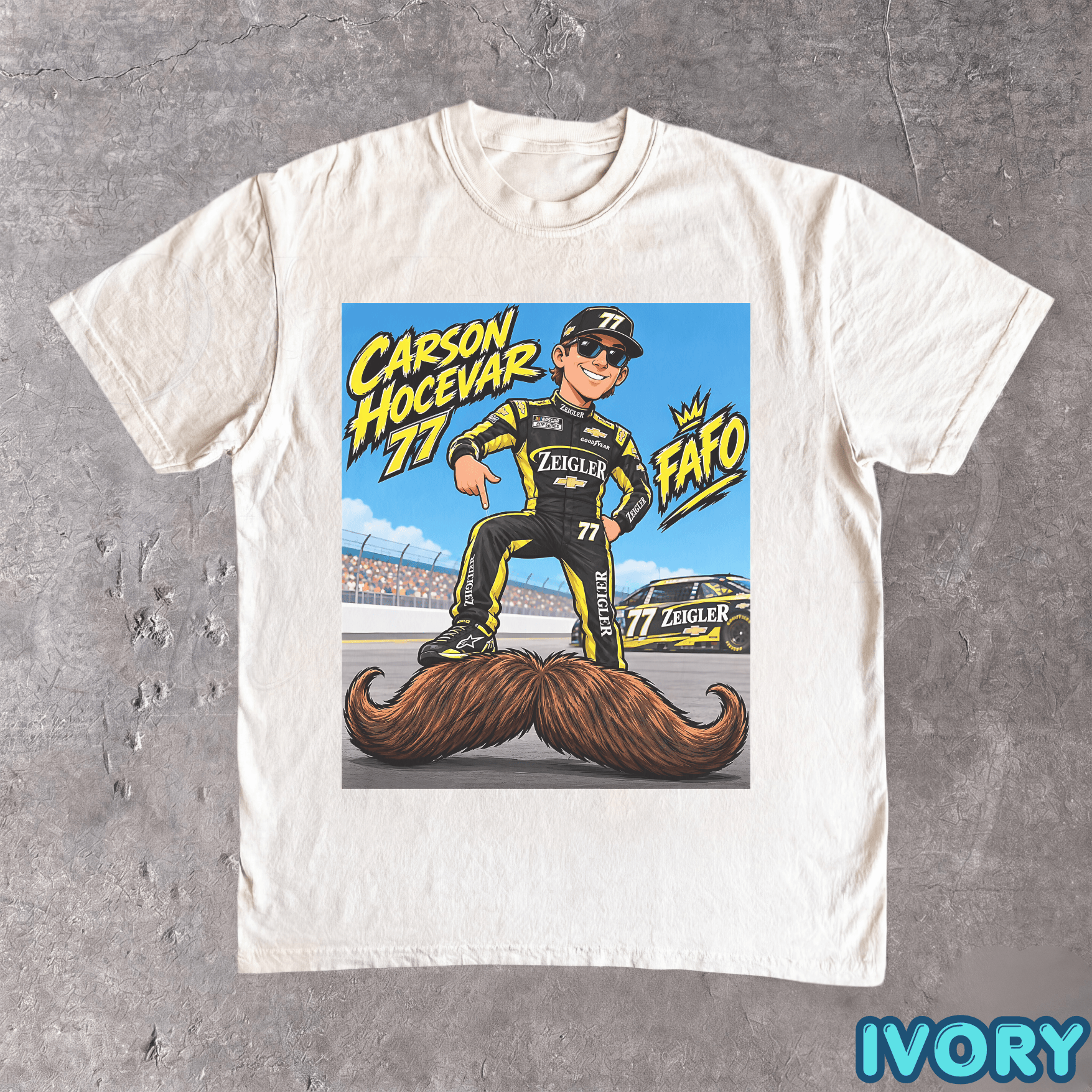 Carson Hocevar 77 Shirt - Image 3