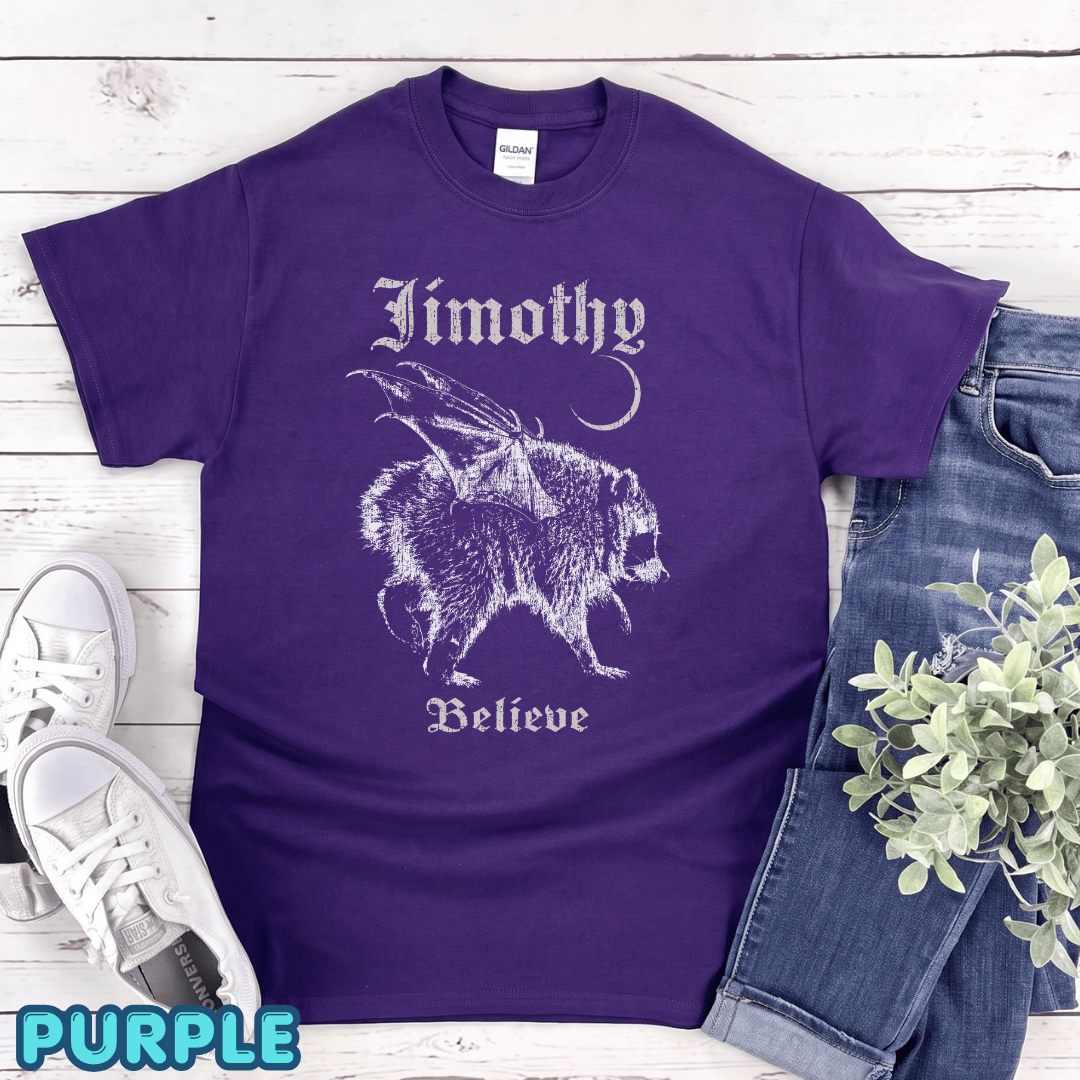 Jimothy Raccoon Viral Shirt,Famous Seattle Raccoon Believe Shirt - Image 5
