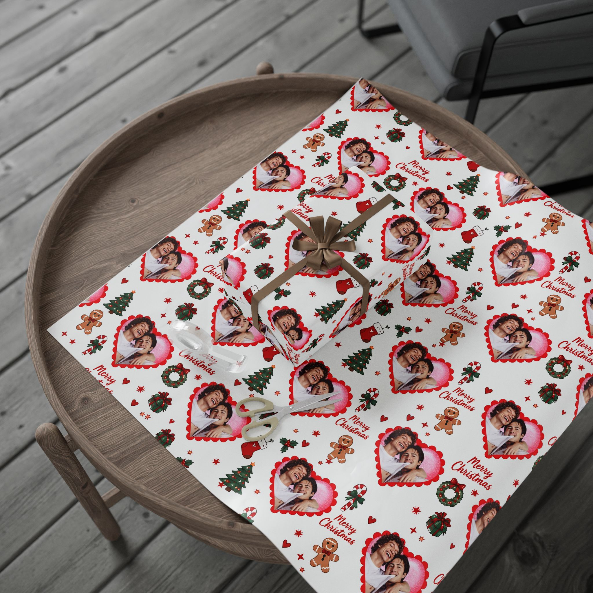 AT - Heated Rivalry Matte Wrapping Paper - Image 4