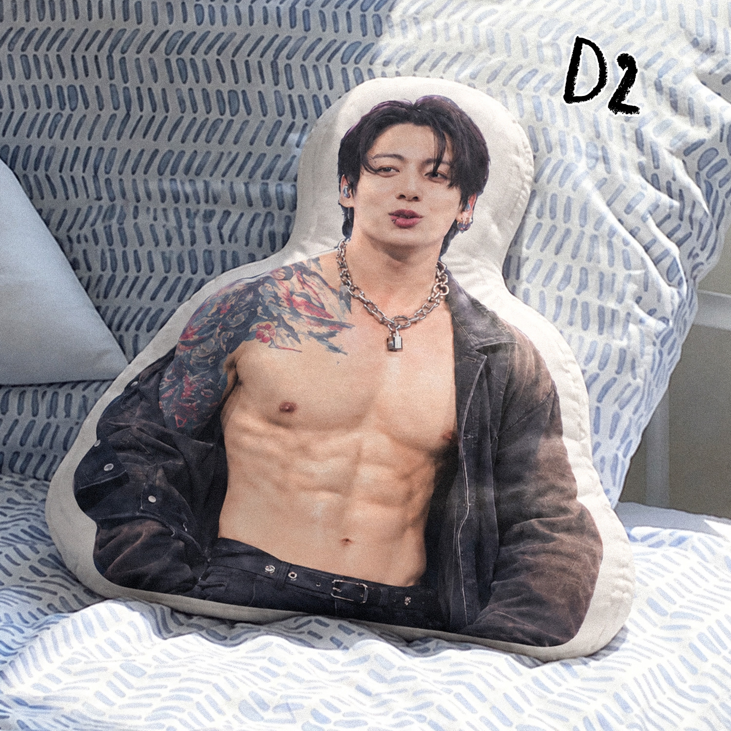 NA - Hot Body Jungkook Plush Pillow - Image 3