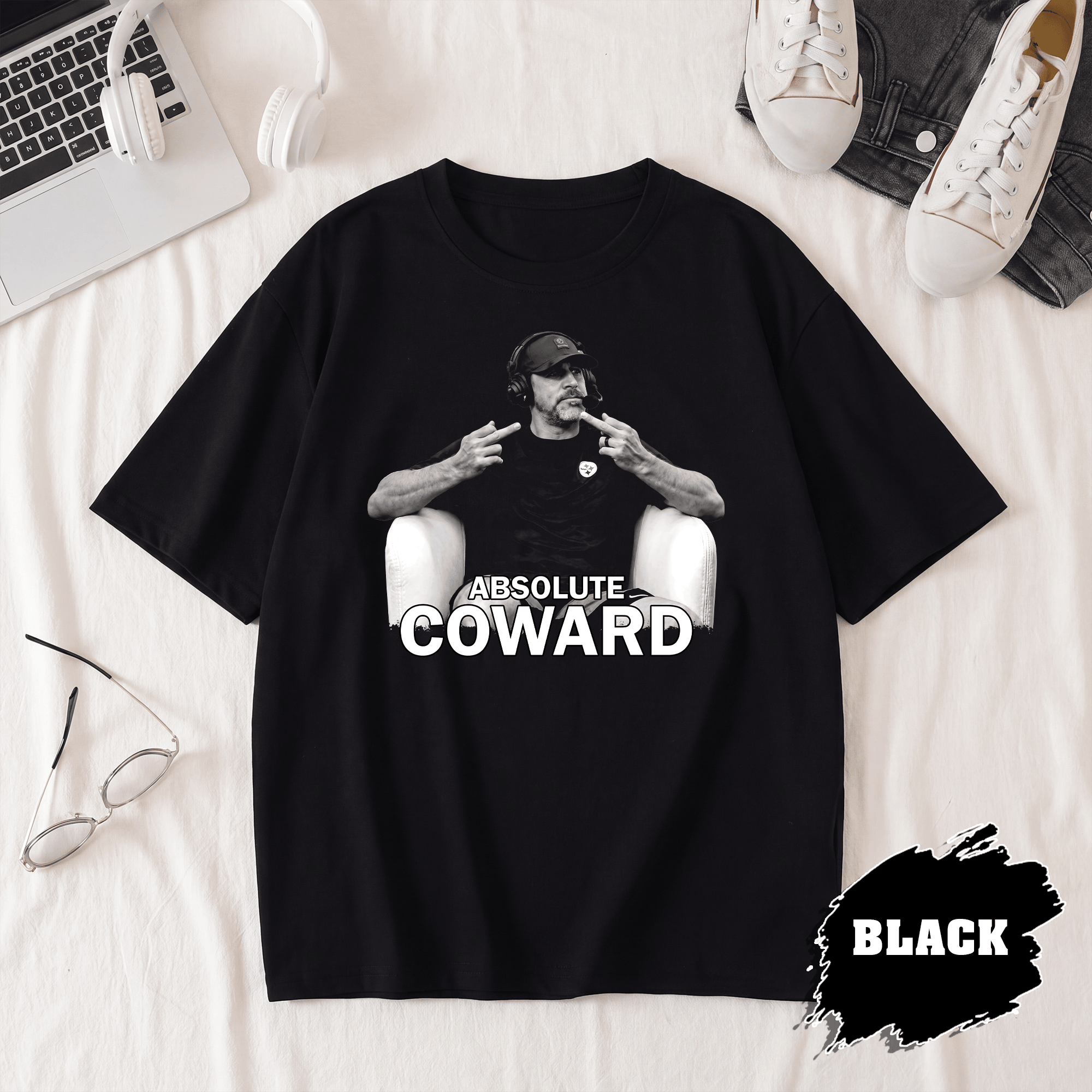 BN - Absolute Coward Aaron Rodgers T-Shirt