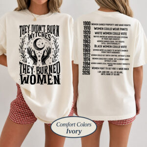 TT - 2026 I am Jane Doe They Didn't Burn Witches Shirt
