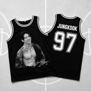 TT - Hot JUNGKOOK body Jersey Sport Tank Top