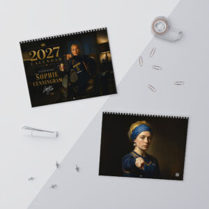 QK - Sophie Cunningham Basketball 2027 Wall Calendar