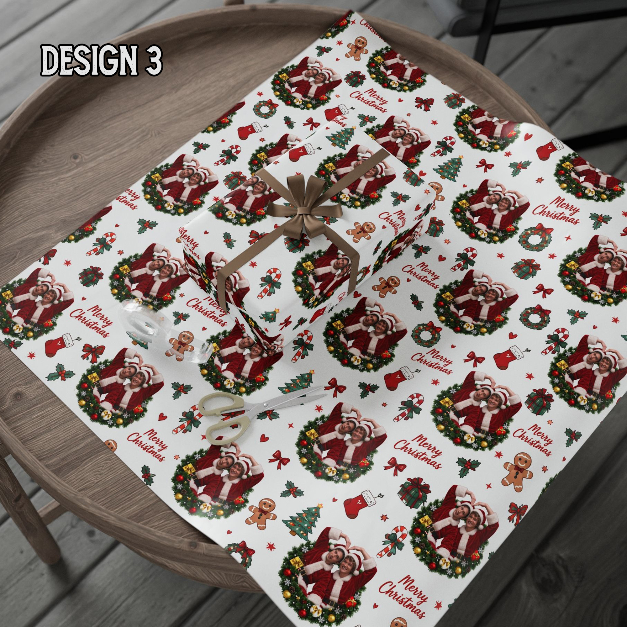 NA - Headted Rivalry Matte Wrapping Paper (LF) - Image 5