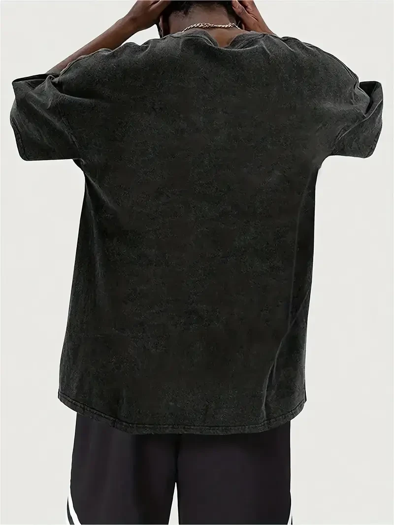 Ego - Toji Vintage Oversized Washed Tee Unisex Oversize - Image 3