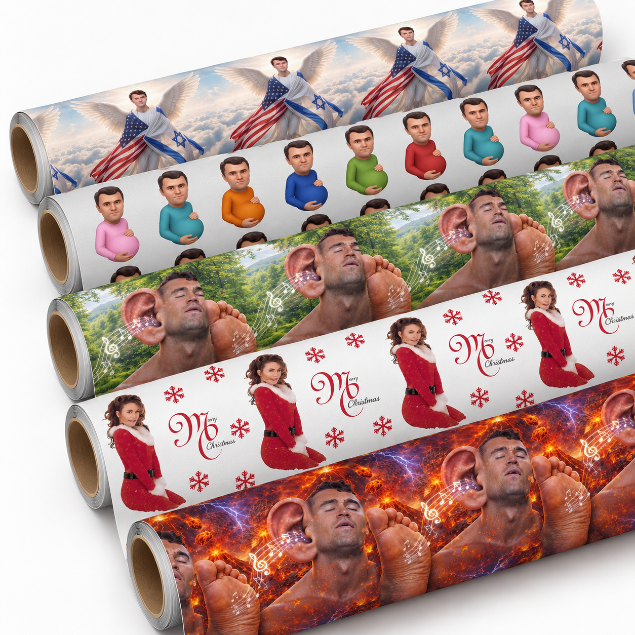 QK - Kirkverse Funny Meme Version 2 Collection Matte Wrapping Papers (LF) - Image 3