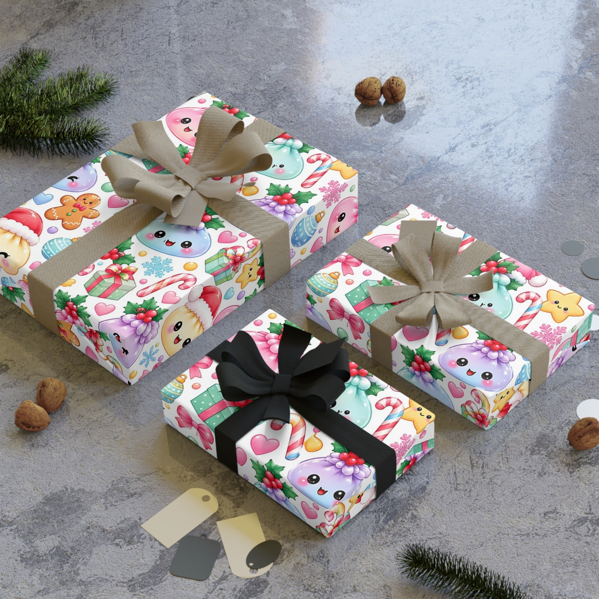 TT - Trending Squishy Dumpling Butter Cheese Matte Wrapping Papers - Image 6