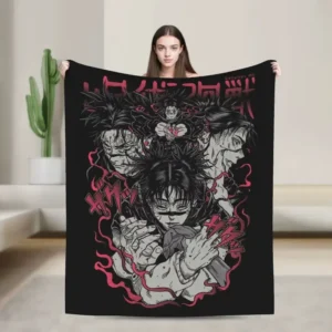 Ego - Jujutsu Kaisen Choso Blood Manipulator Custom Image Blanket - Ultra-Soft