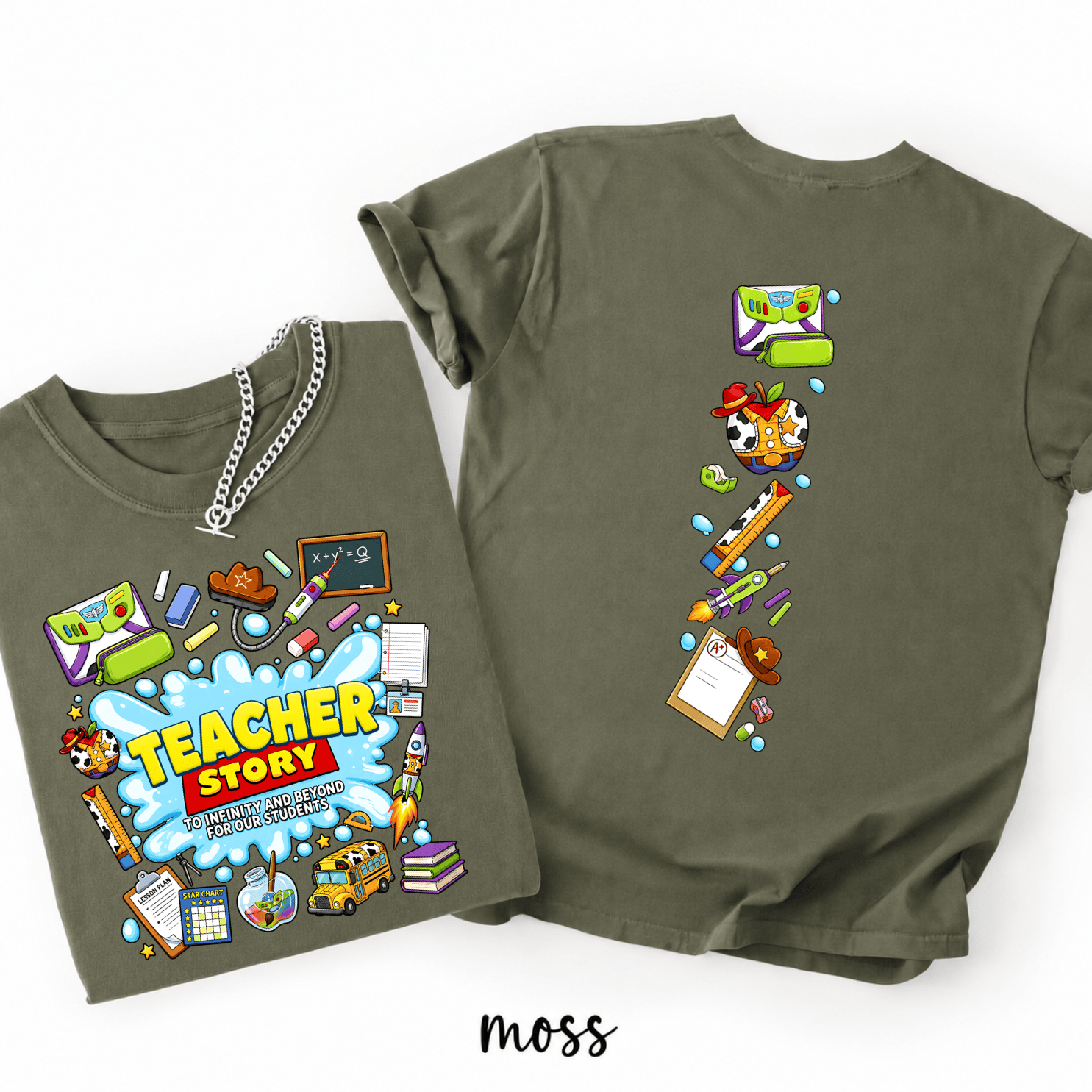 Custom Teacher Toy Story 5 shirts - Image 7