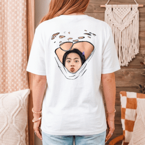 VL - Funny Jin Back Print Shirts