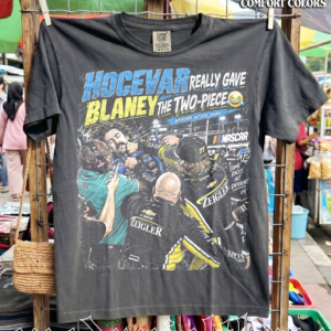 Hocevar Really Gave Blaney The Two-Piece Shirt