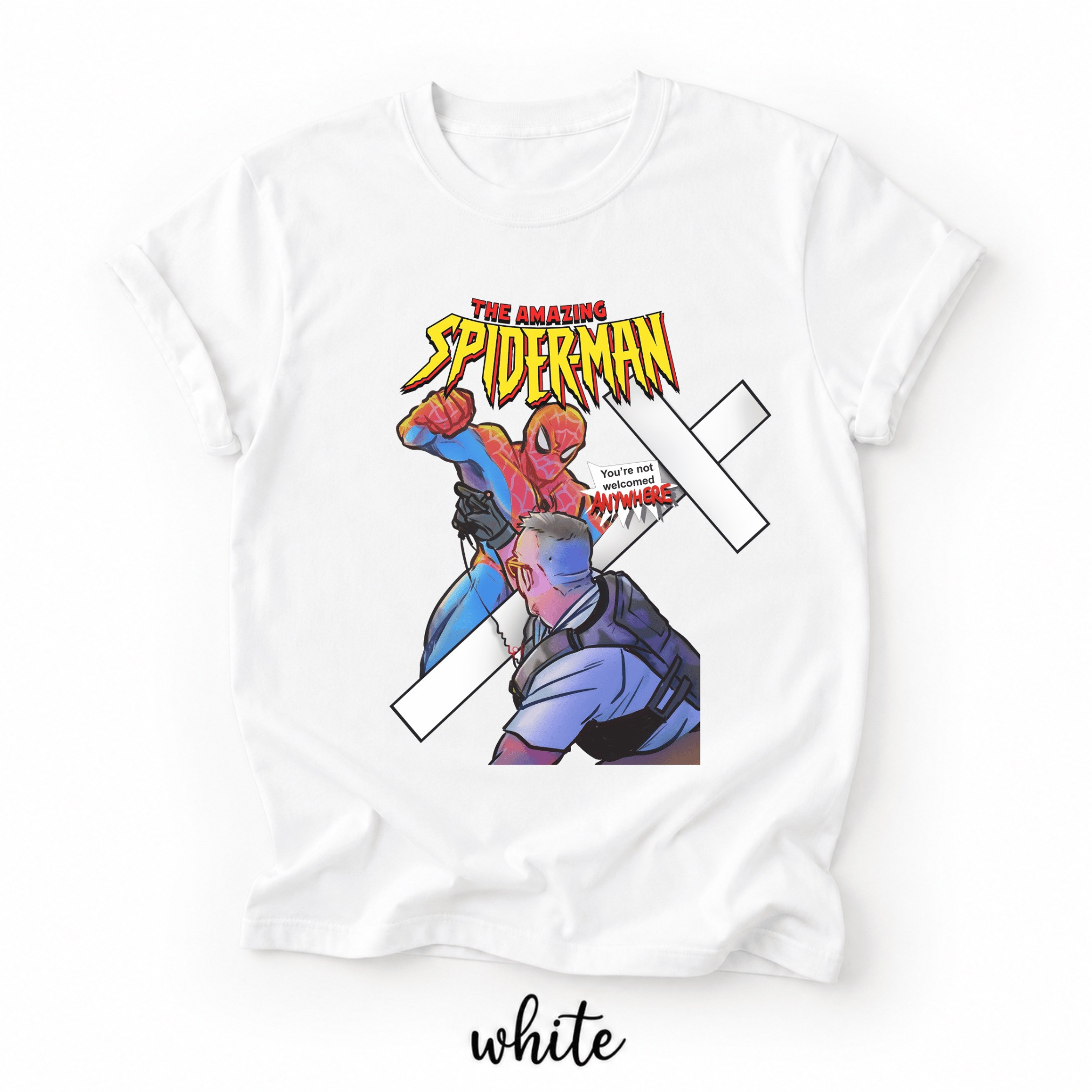 TT - The Amazing Spider Man Beat Up Jake Lang Shirts