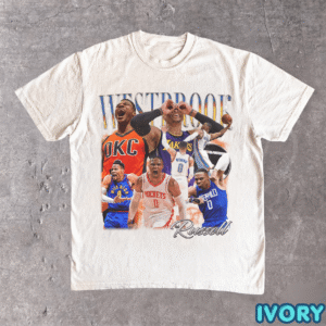 Bootleg Vintage Russell Westbrook Rap Style Shirt