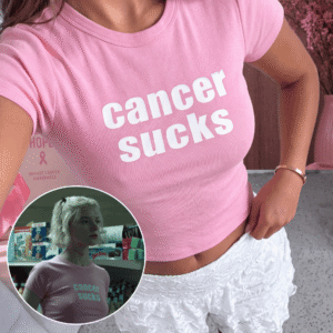 NN - Anya Taylor-joy Cancer Sucks BabyTee, LUCKY Movie Shirt