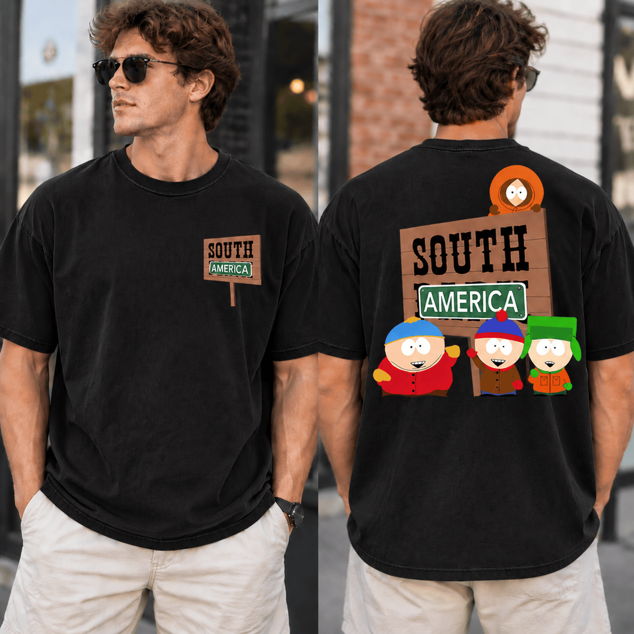 AT - South Park South America T-Shirt - Image 5