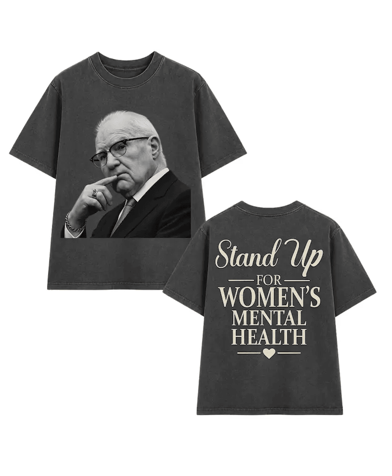 Kevin Reddington Stand Up For Women's Mental Health Shirt - Image 2