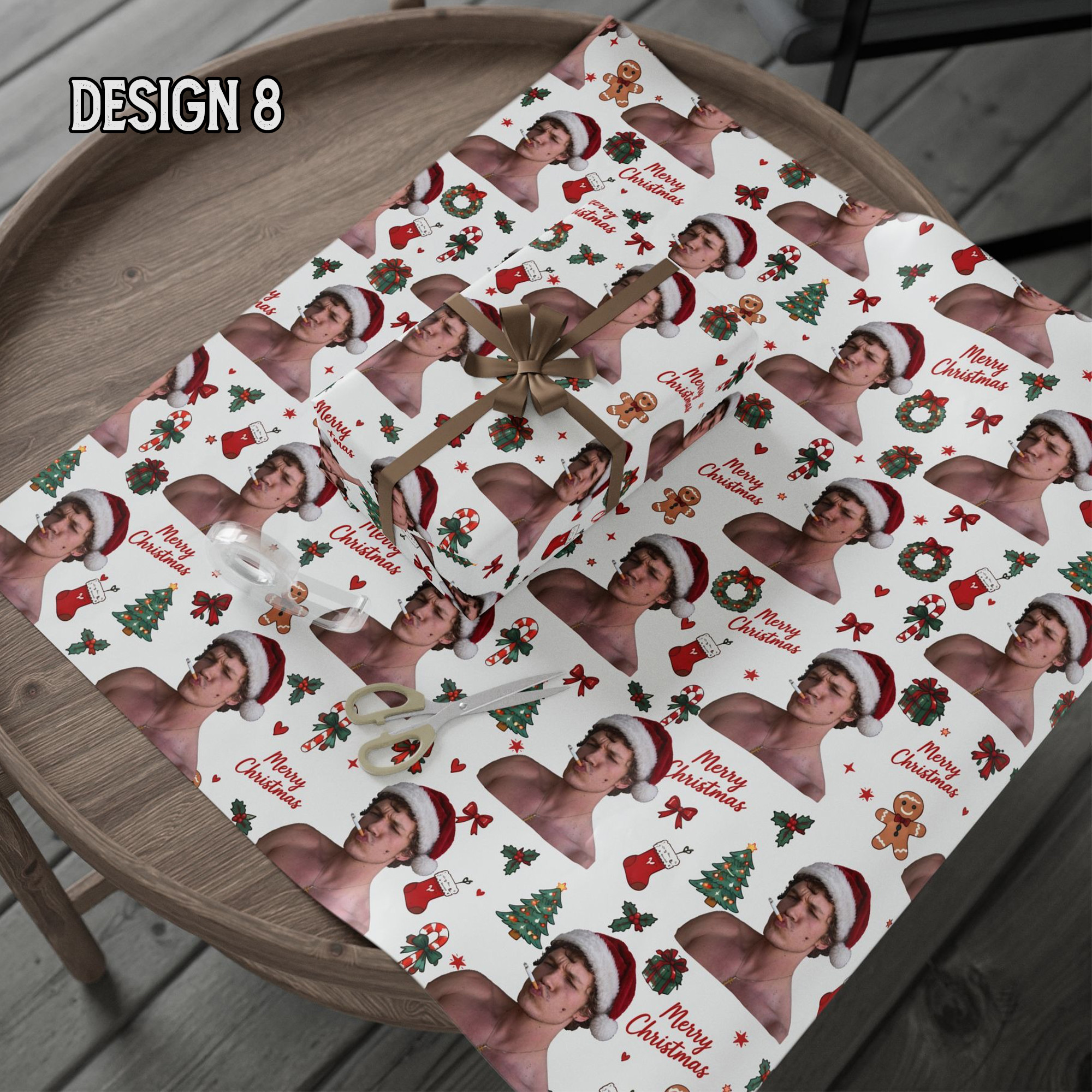 NA - Headted Rivalry Matte Wrapping Paper (LF) - Image 10