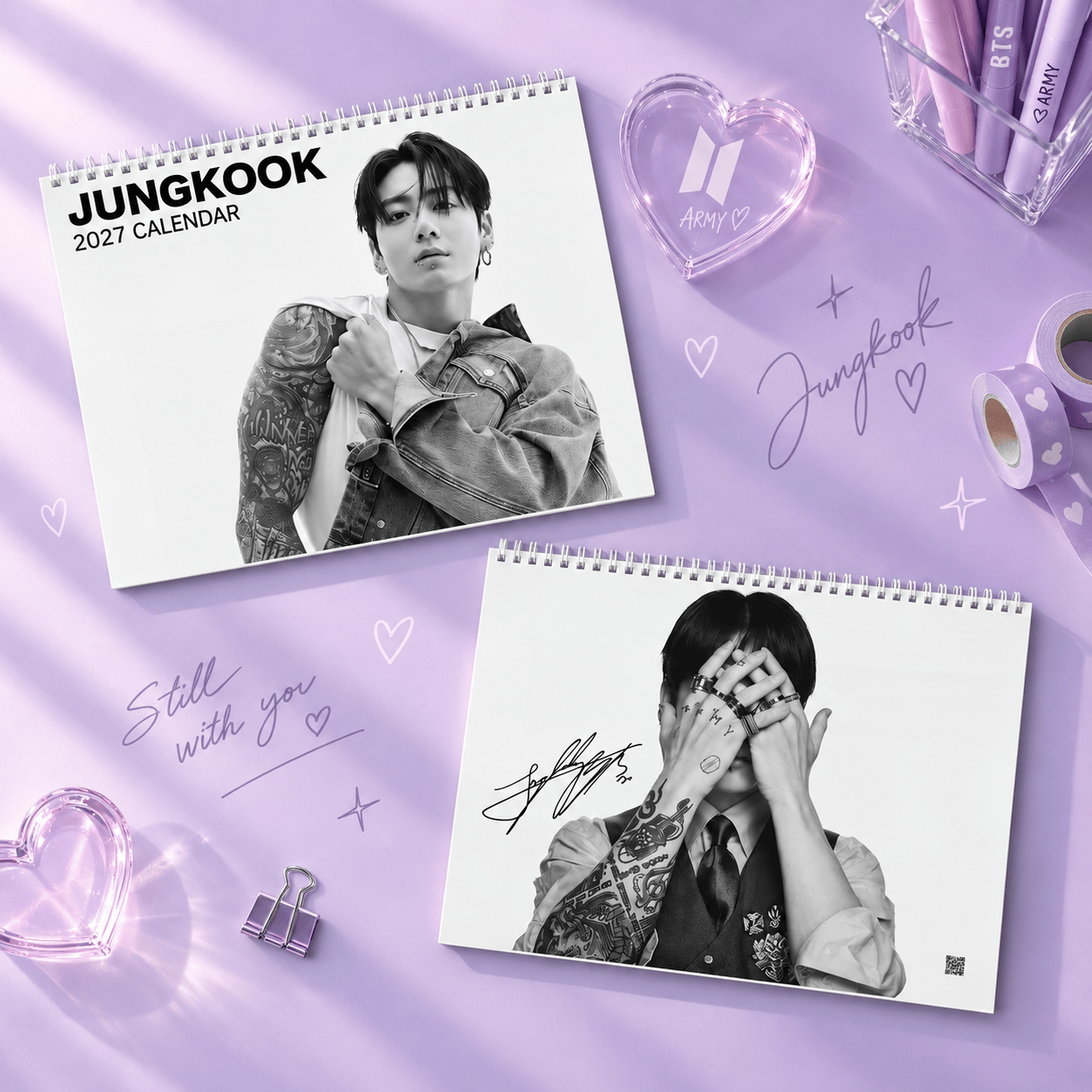 HN - Jungkook Body Kpop Wall Calendar