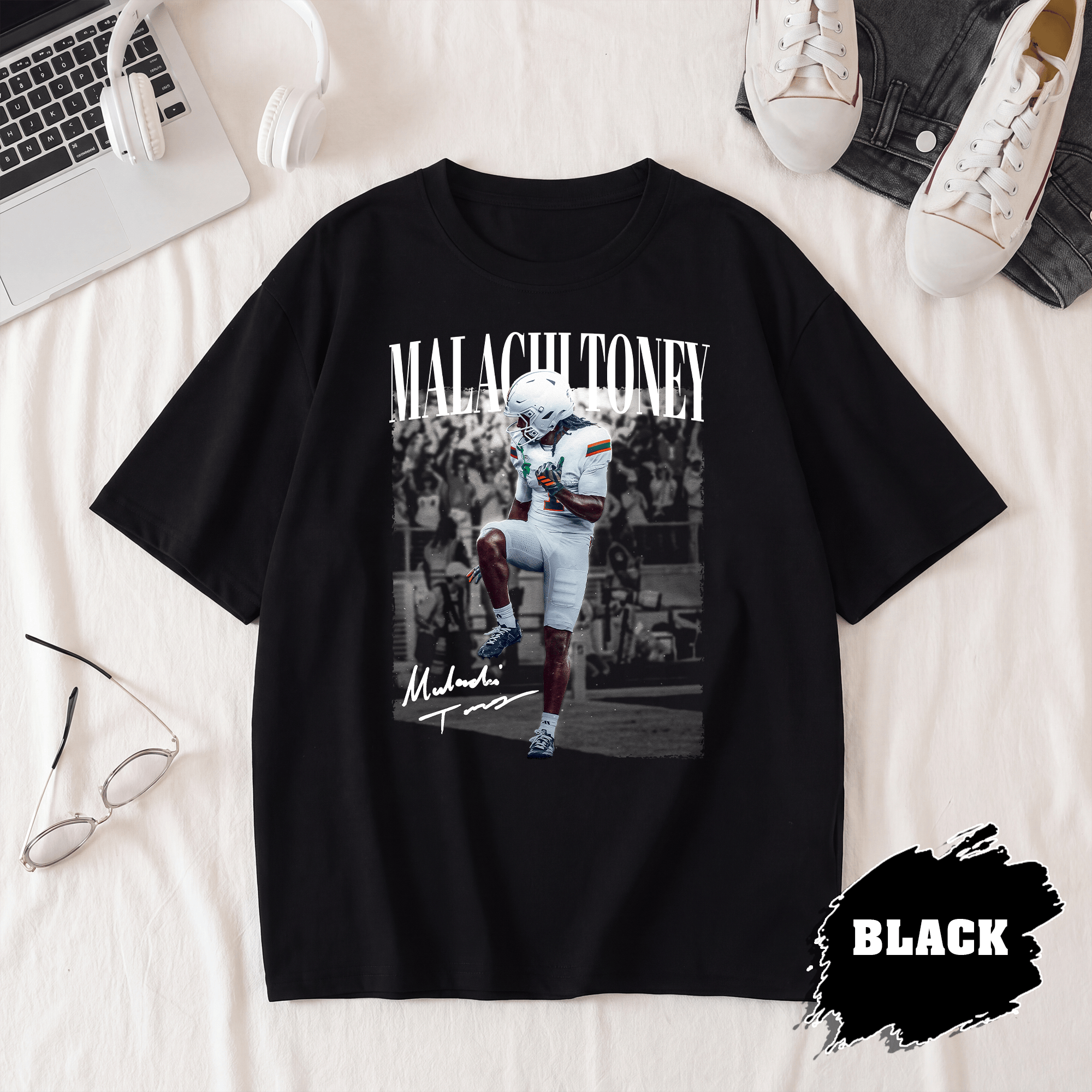 BN - Malachi Toney Miami Football T-Shirt