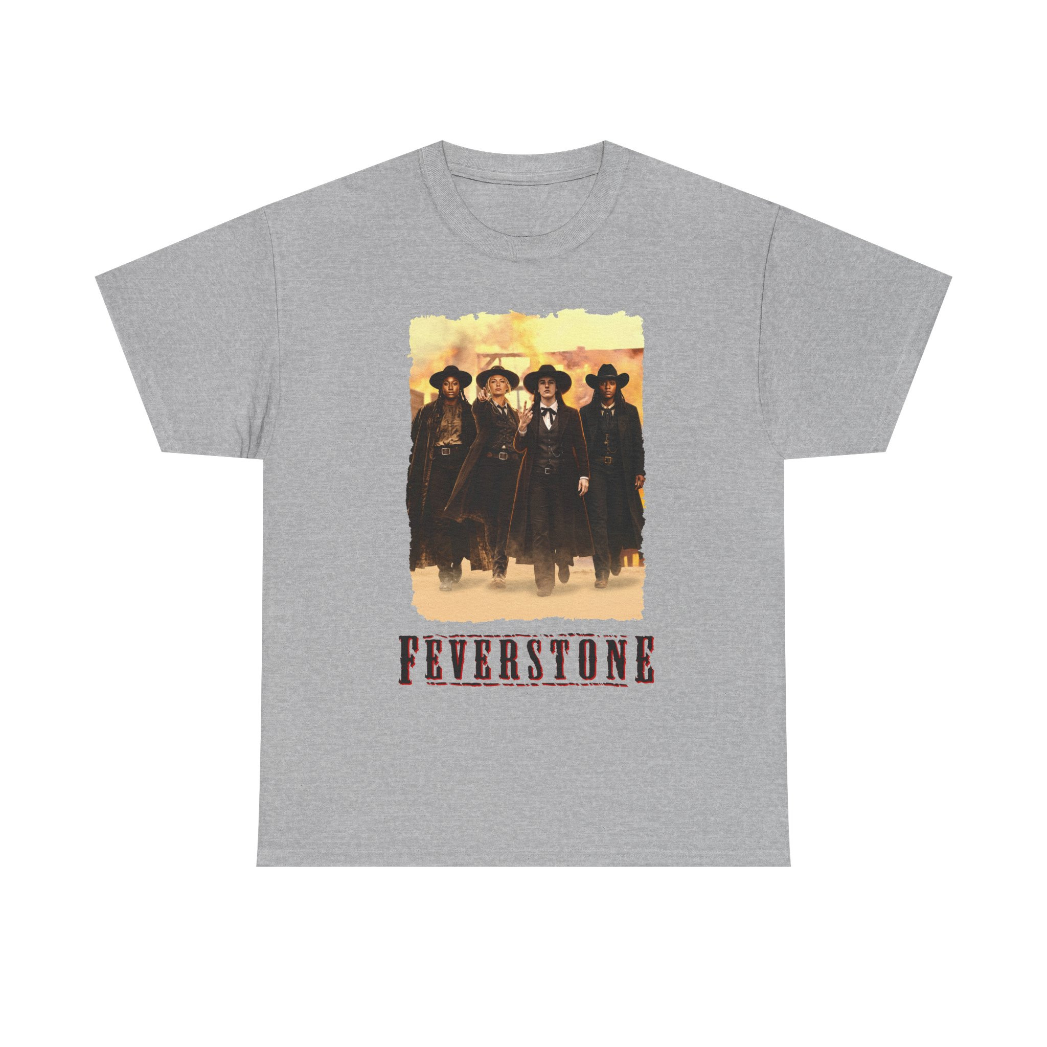 QK - FEVERSTONE - Sophie Cunningham - Caitlin Clark - Tomb Stone T-Shirt - Image 4