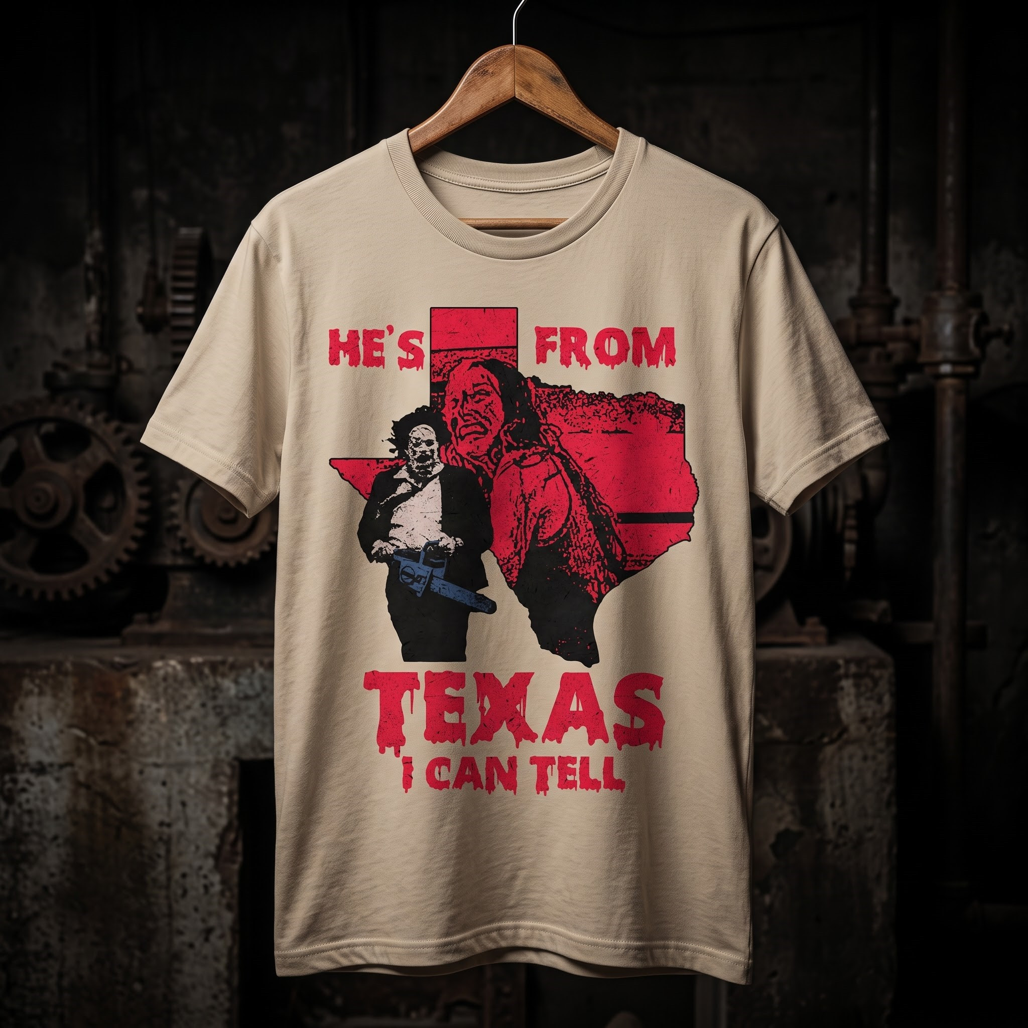 NN - The Texas Chainsaw Massacre Choosin Texas Shirts - Image 5
