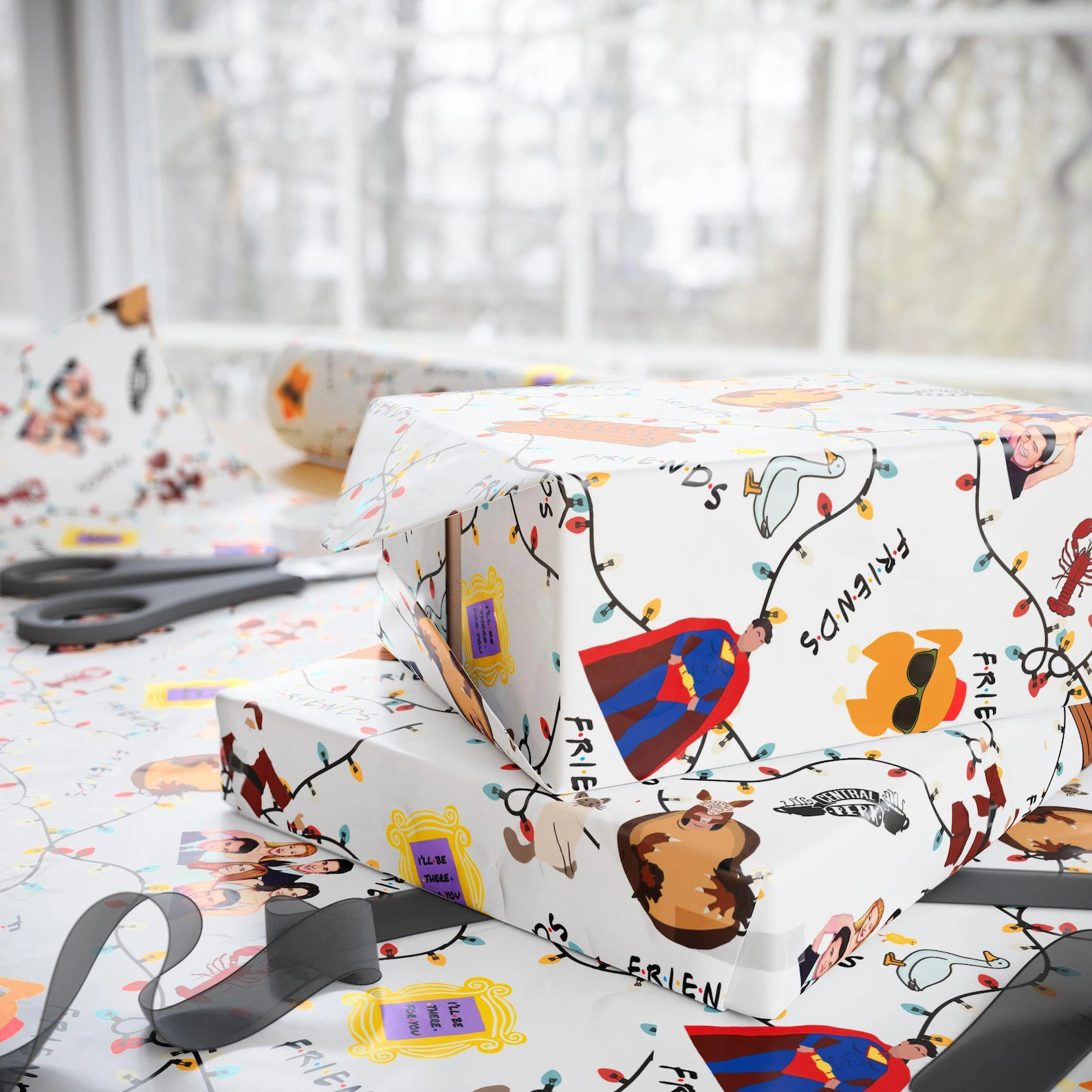 TT - Friends Tvshow Inspired Matte Wrapping Papers - Image 8