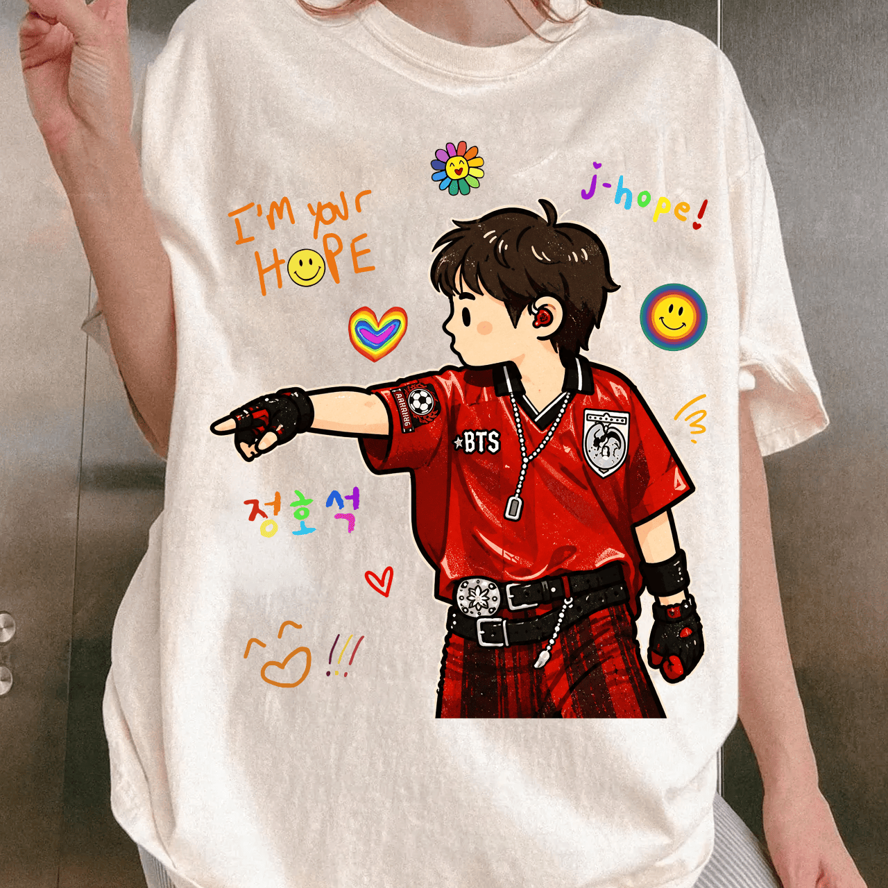 HN - J - HOPE BTS World Tour 2026 Shirt - Image 3