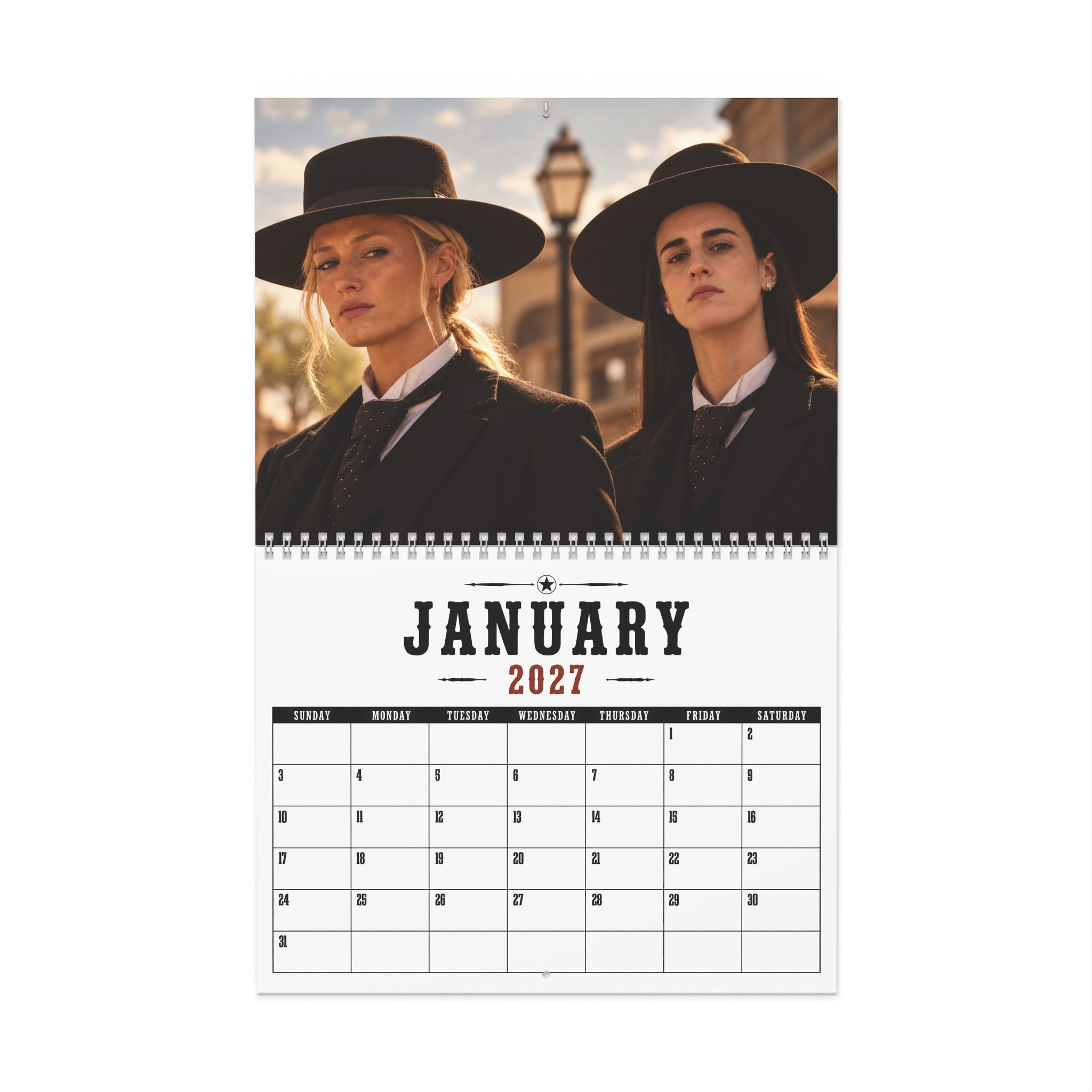 QK - Feverstone Edition V2 2027 Wall Calendar