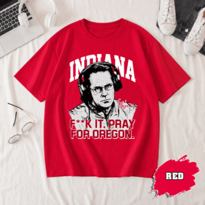 BN - Indiana Coach Curt Cignetti T-Shirt, Pray For Oregon