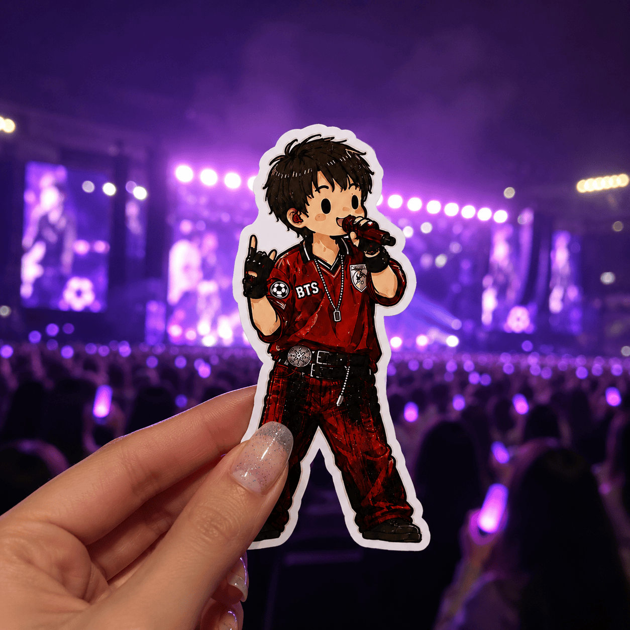 HN - J-Hope BTS Magnet/Stickers,Arirang World Tour Sticker - Fan Accessories - Image 5