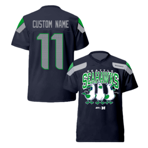 BN - Custom Seattle Seahawks Football Jersey