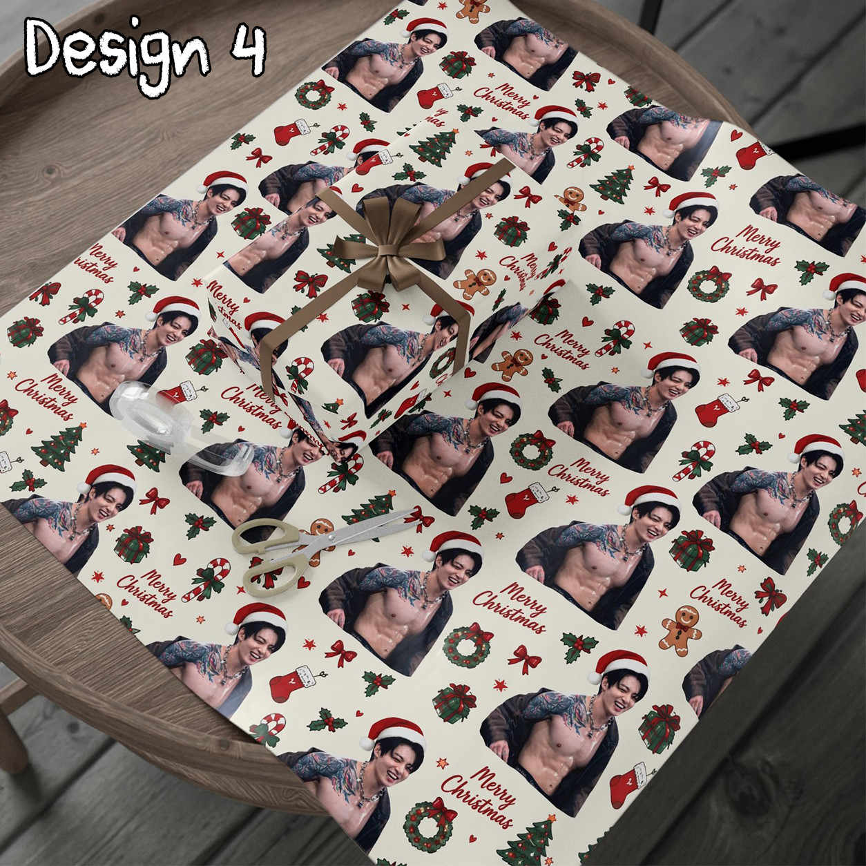 NA - Christmas Hot JK Matte Wrapping Papers (LF) - Image 5