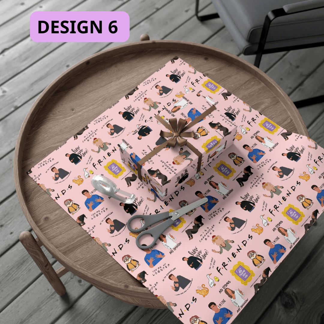 TT - Friends Tvshow Inspired Matte Wrapping Papers - Image 7