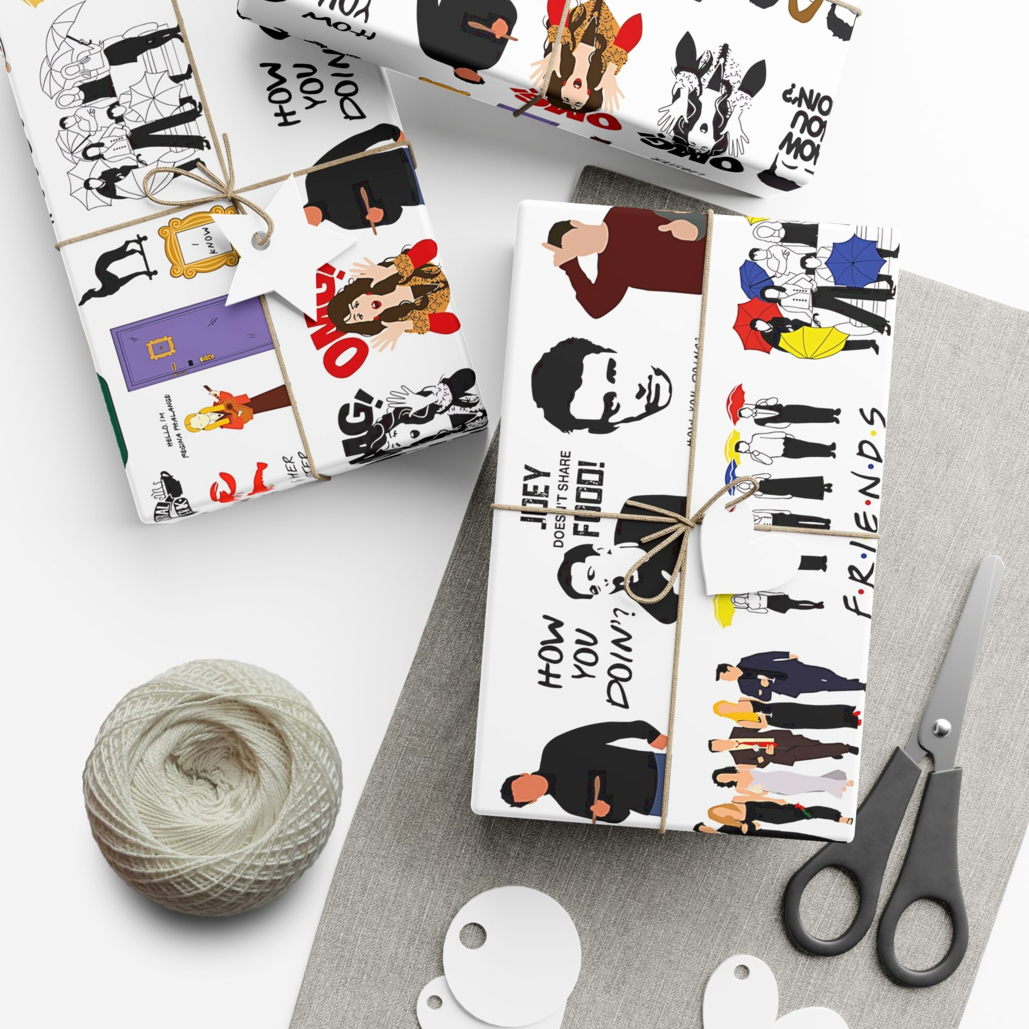 TT - Friends Tvshow Inspired Matte Wrapping Papers - Image 11