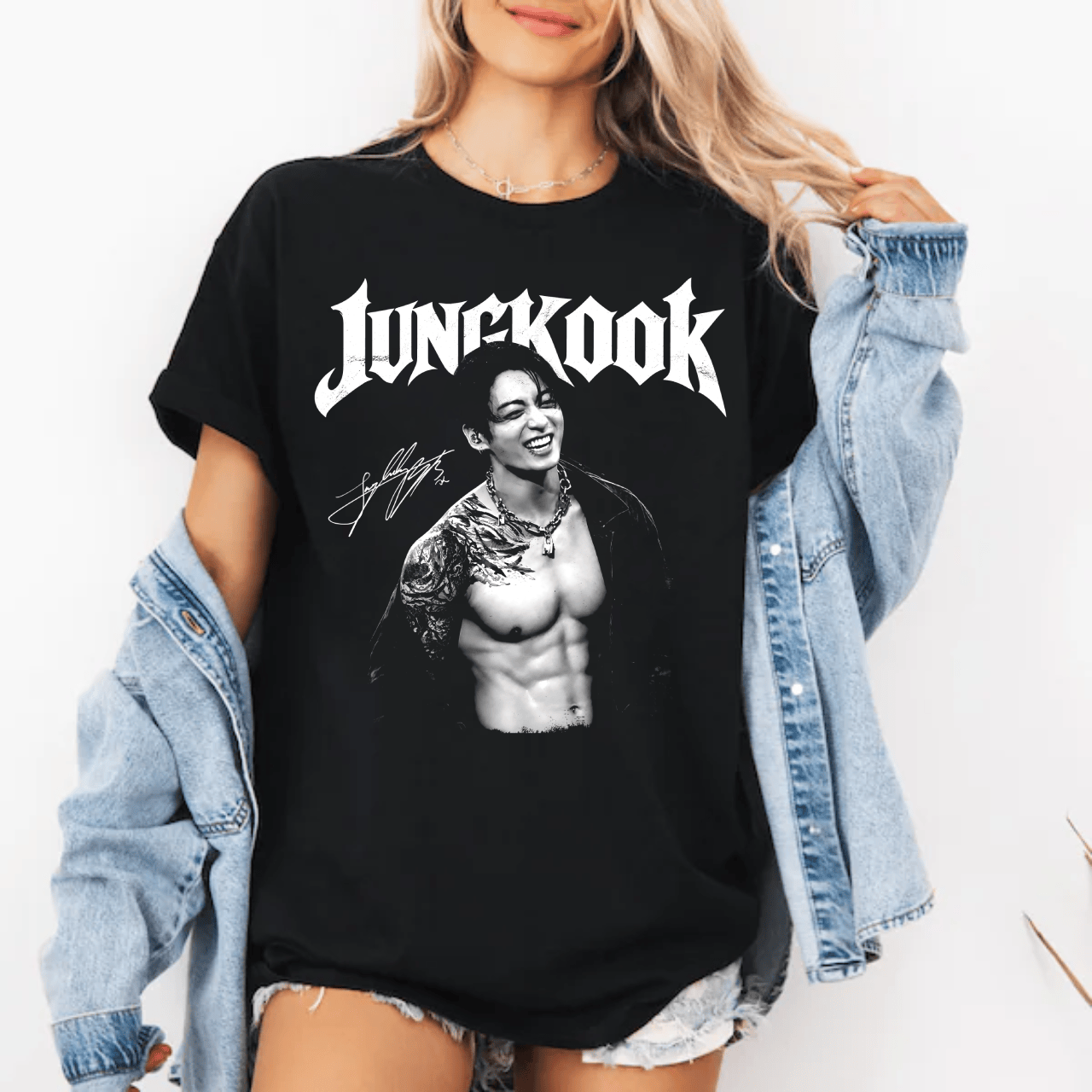 HN - Jungkook BTS Hot Body Kpop Shirt - Image 4