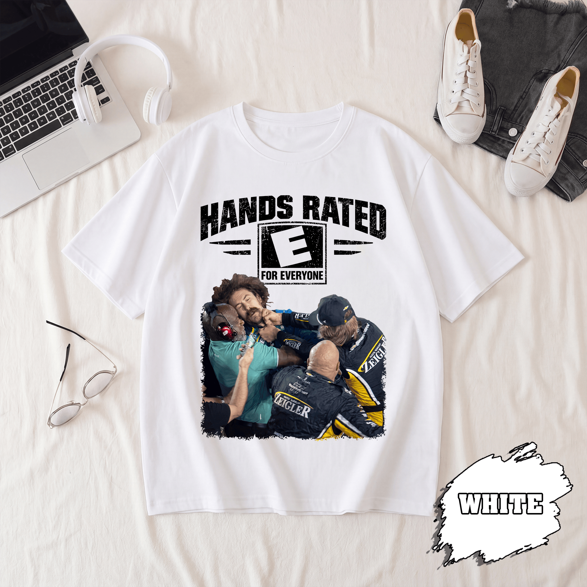 BN - Ryan Blaney vs Carson Hocevar Shirt, Racing Graphic Tee - Image 2
