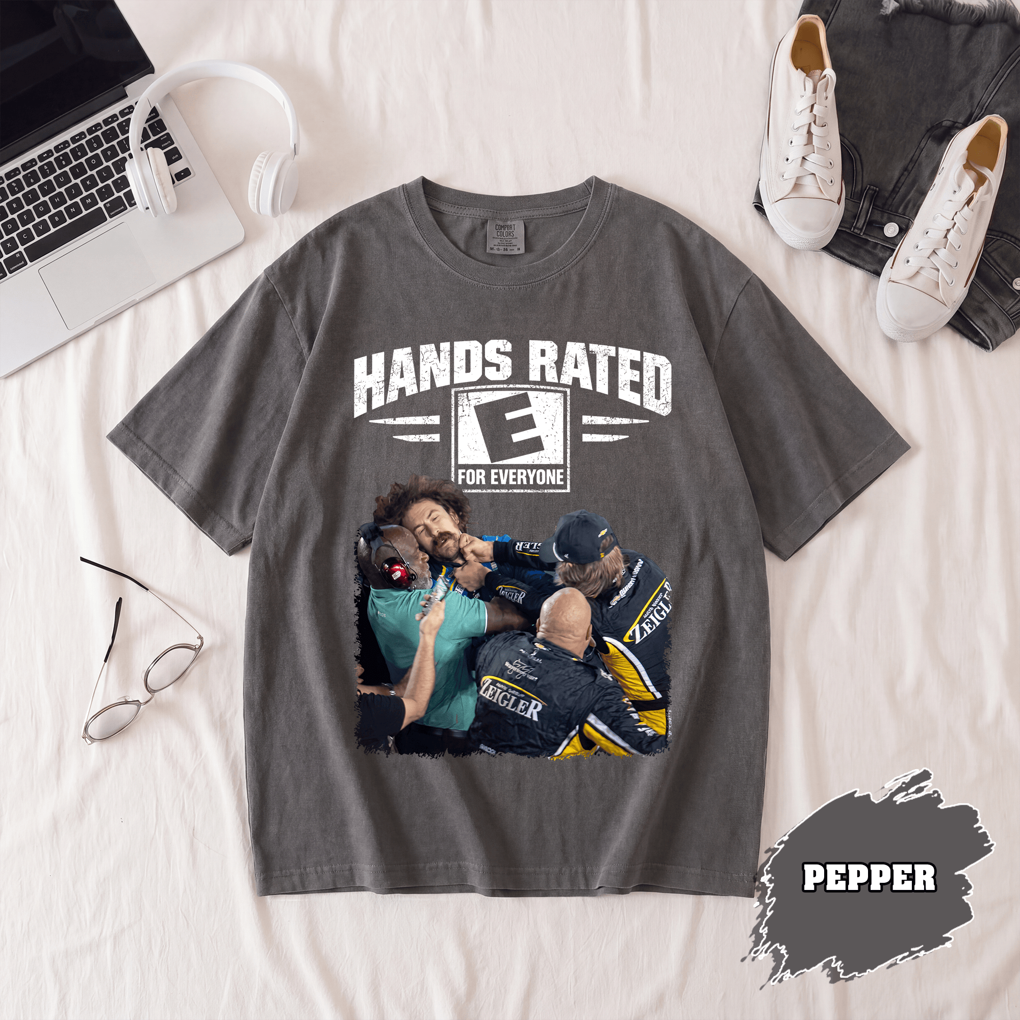 BN - Ryan Blaney vs Carson Hocevar Shirt, Racing Graphic Tee - Image 4