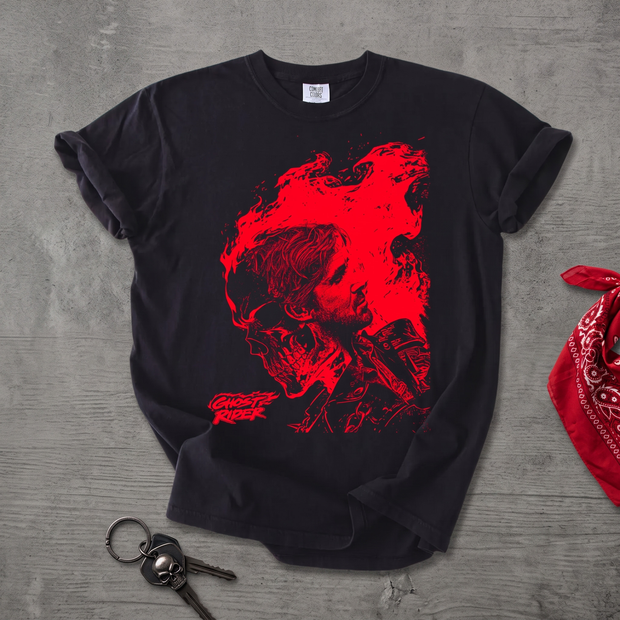 NN - Ryan Gosling 2028 Ghost Rider Tee - Image 2