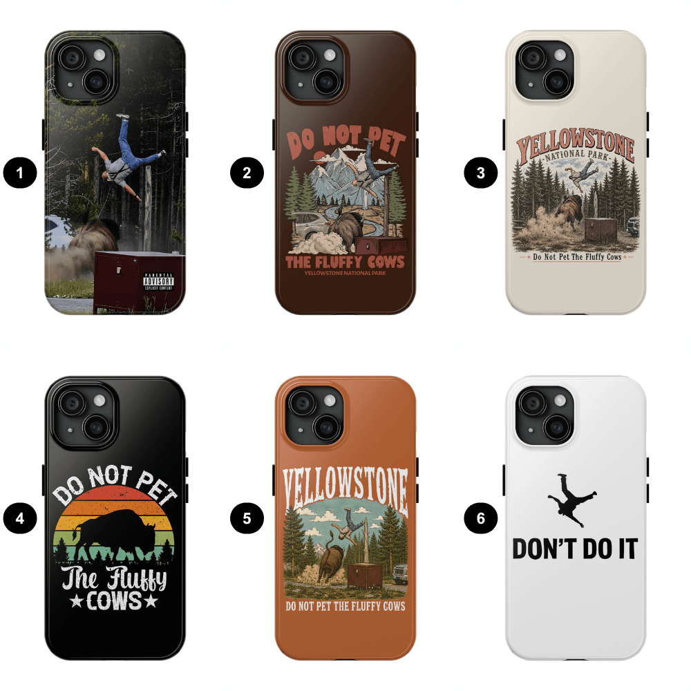 BN - Yellowstone National Park Phone Case
