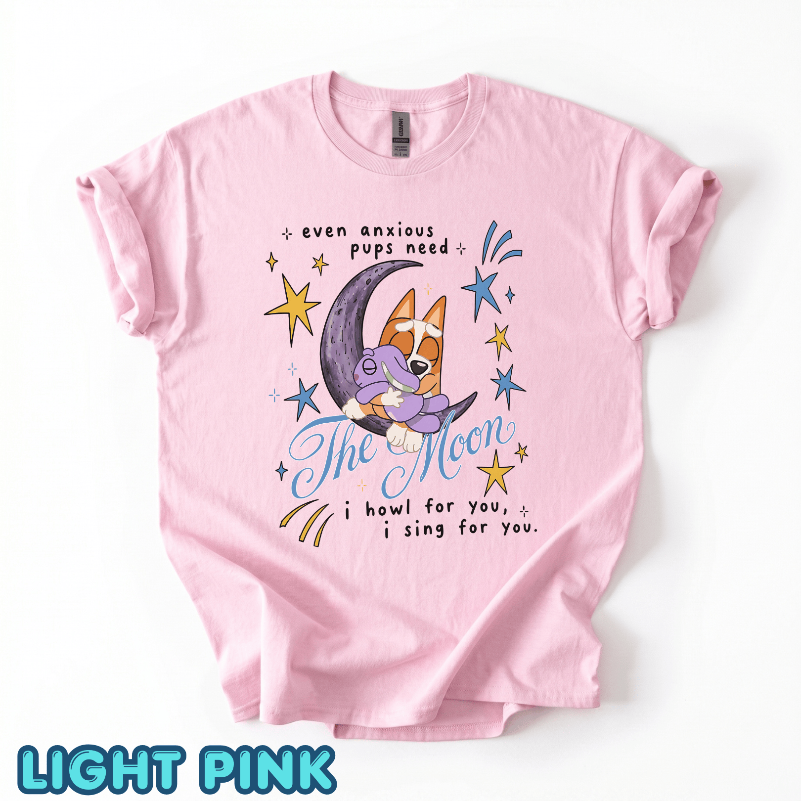 Bingo Even Anzious Pups Need The Moon, Obiter lyric shirts - Image 5