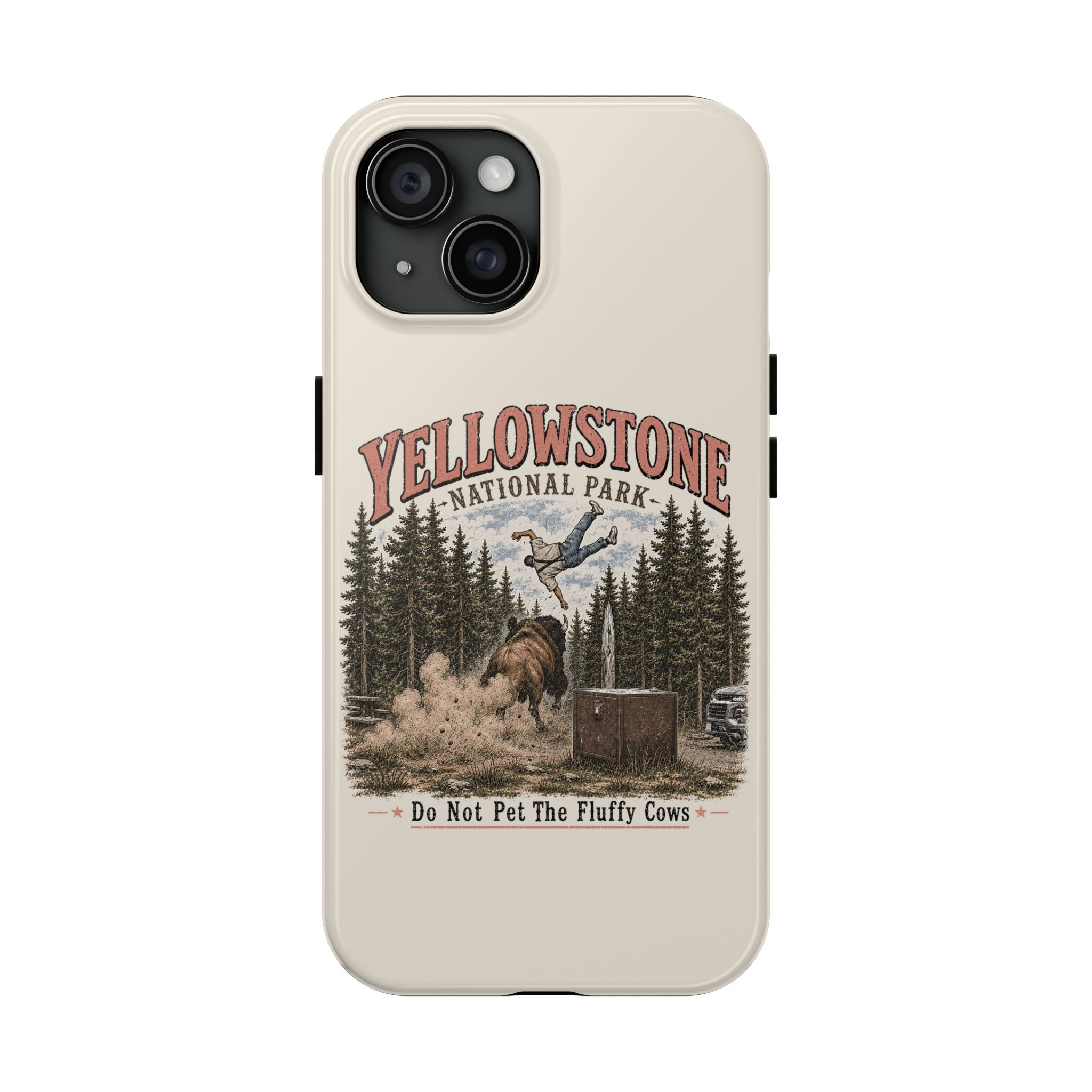 BN - Yellowstone National Park Phone Case - Image 4