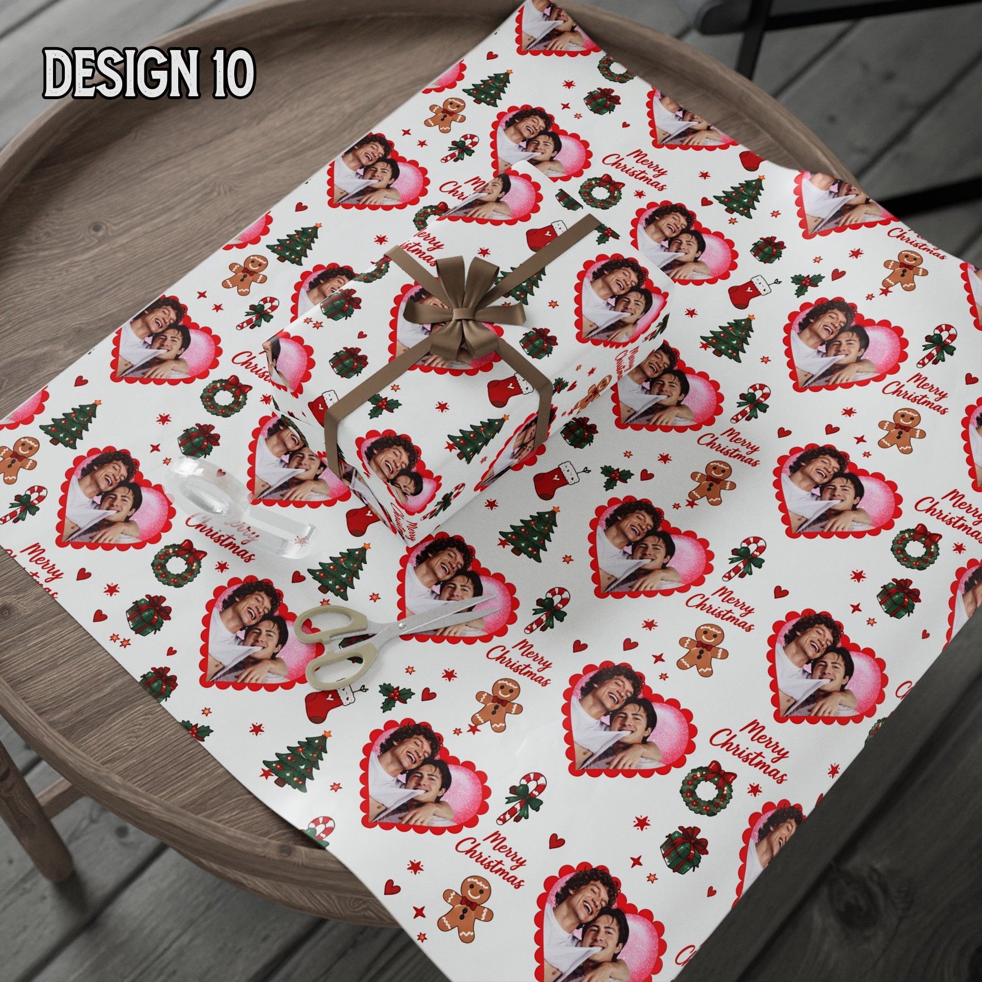 NA - Headted Rivalry Matte Wrapping Paper (LF) - Image 2