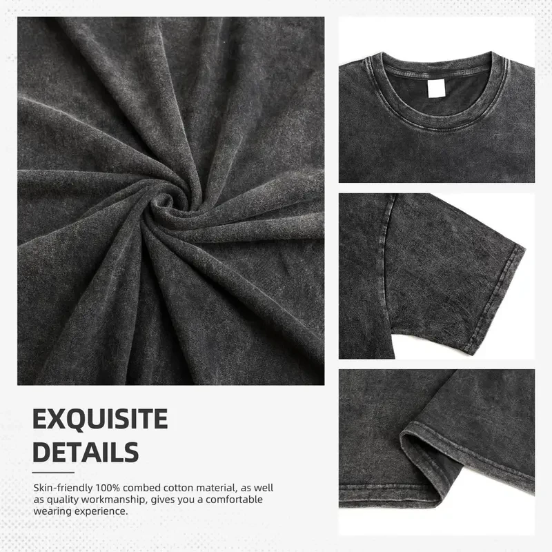 Ego - Toji Vintage Oversized Washed Tee Unisex Oversize - Image 2
